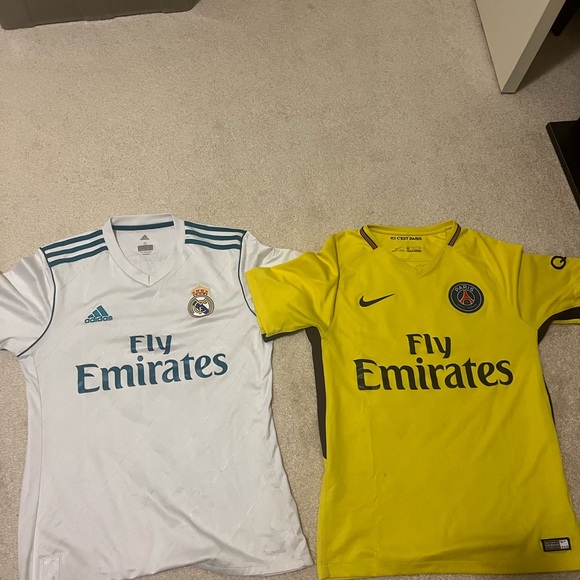 2017 Benzema (Real Madrid) and Neymar (PSG) Jersey 100%Authentic with climacool - Picture 17 of 17